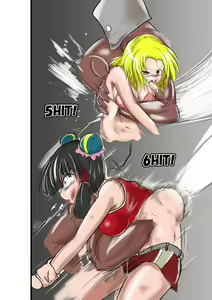 Page 3 of rough sketch of blow ryona - preview thumbnail