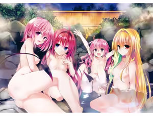 Page 39 of To Love-Ru -Trouble- Darkness Artbook Harem Gold - preview thumbnail