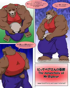 The melancholy of Mr. Bigbear — hentai manga cover on Fhentai
