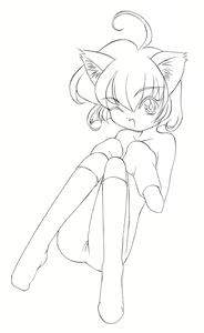 Page 28 of bye-bye  elf.k illust. collection - preview thumbnail