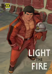 LIGHT THE FIRE - hentai manga cover image
