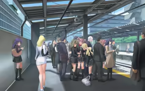 Page 391 of Inraku Chikan Densha ~Chijoku Kanjousen~ - preview thumbnail