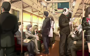 Page 409 of Inraku Chikan Densha ~Chijoku Kanjousen~ - preview thumbnail