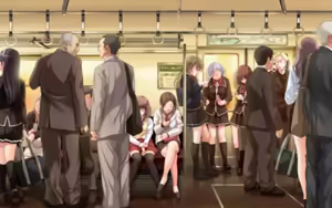 Page 420 of Inraku Chikan Densha ~Chijoku Kanjousen~ - preview thumbnail