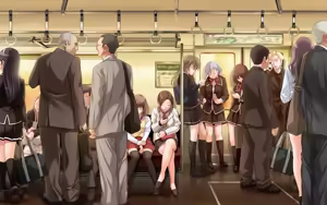 Page 421 of Inraku Chikan Densha ~Chijoku Kanjousen~ - preview thumbnail