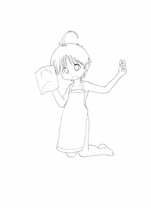 Page 33 of Nude Phase 02 - Ouchi de Tabeyo! Hadaka de Apron - preview thumbnail