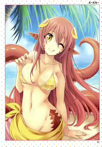 Page 11 of Monster Musume no Iru Nichijou -Everyday Life with Monster Girls- ANOTHER CREATOR VISUAL FAN BOOK - preview thumbnail